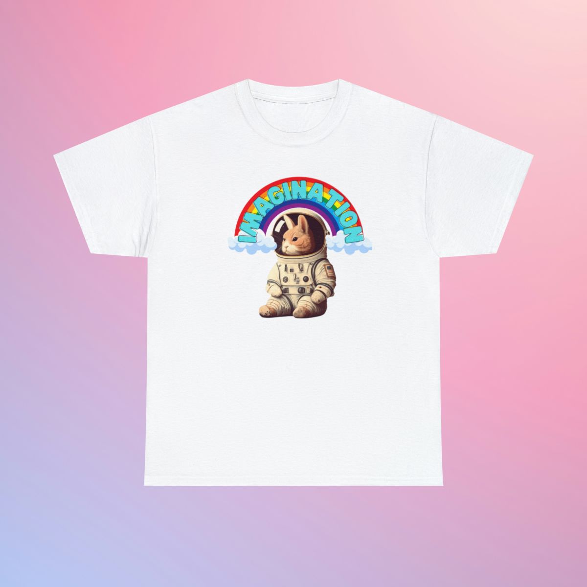 Space Bunny T-shirt - Unisex